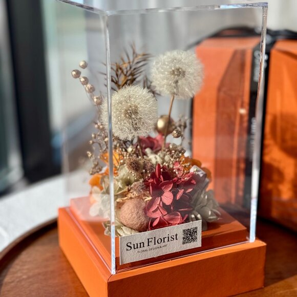 Accessories - Golden Hour – Dandelion Bloom | Luxury Preserved Flower Gift
